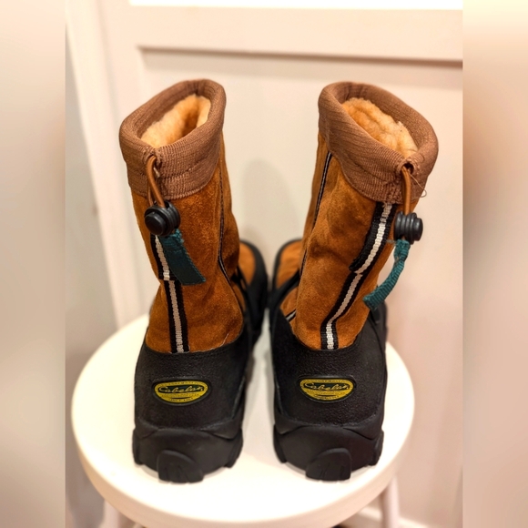 Cabela's Alaskan Guide Boots Shearling Lined Hunting Size 12 Like New - Picture 3 of 6